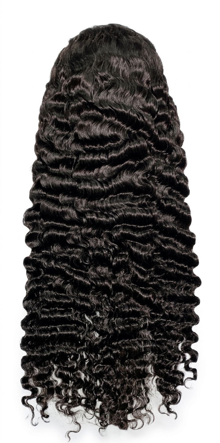 HD 13x4 Frontal Burmese Curly Virgin Hair Wig 24”