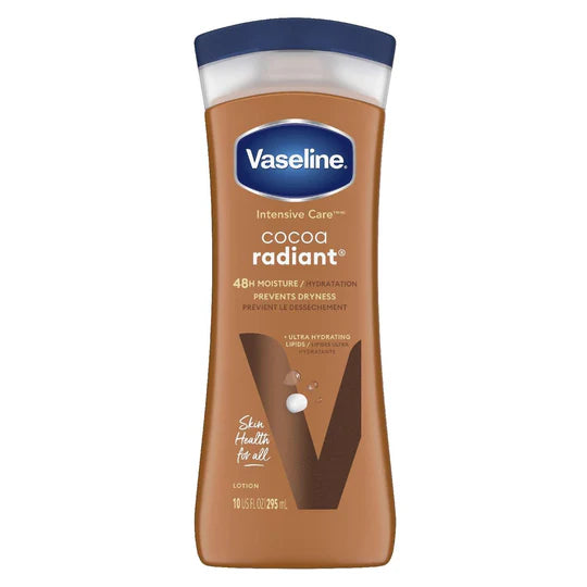 Vaseline Intensive Care Cocoa Radiant Body Lotion | Deep Moisture for Dry Skin