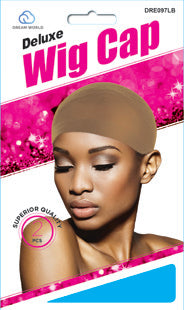 Dream Women's-Wig Cap 2Pcs L/Brown