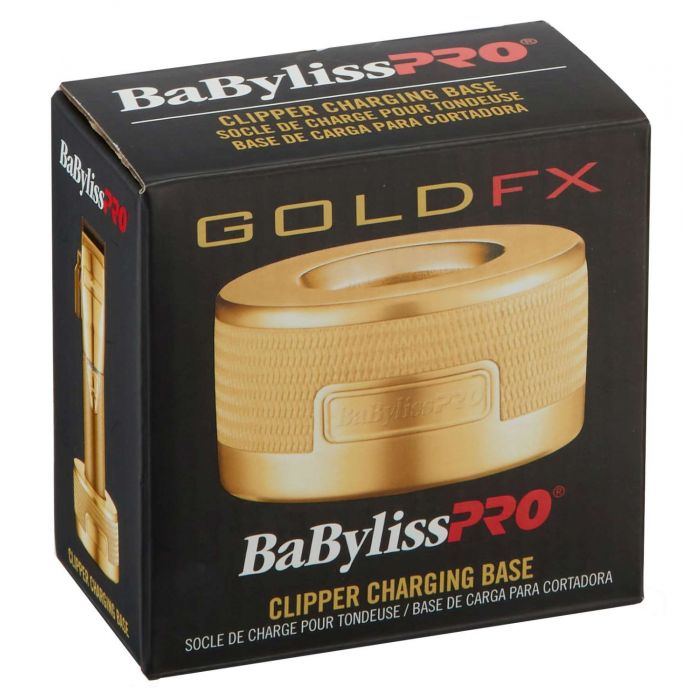 Babyliss Pro Gold FX Clipper Charging Base - GOLD