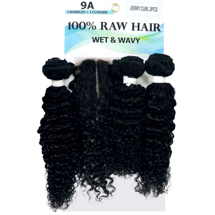 9A Brazilian Jerry Curl Bundle Deal