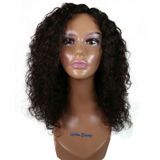 Bare Beauty - Human Hair Wig 360 Lace Curl Natural Color