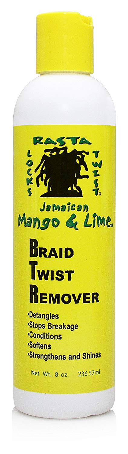 Jamaican Mango & Lime Braid Twist Remover 8 oz.