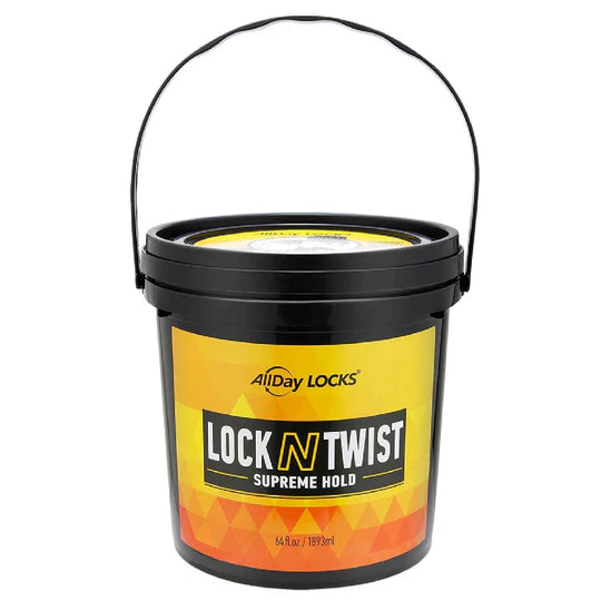 All Day Locks Lock N Twist Gel – 64 oz | Extra Hold Braiding & Twisting Gel