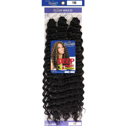 Synthetic Butterfly Goddess Locs – 3X Value Pack | 14 Inch | Color 1B